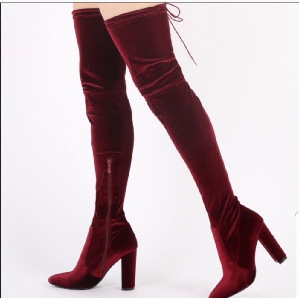 ISO public desire annie otk boots